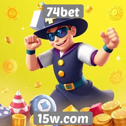 Variedade de jogos disponíveis no 74bet